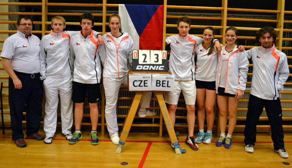 ČESKO - BELGIE 2:3
