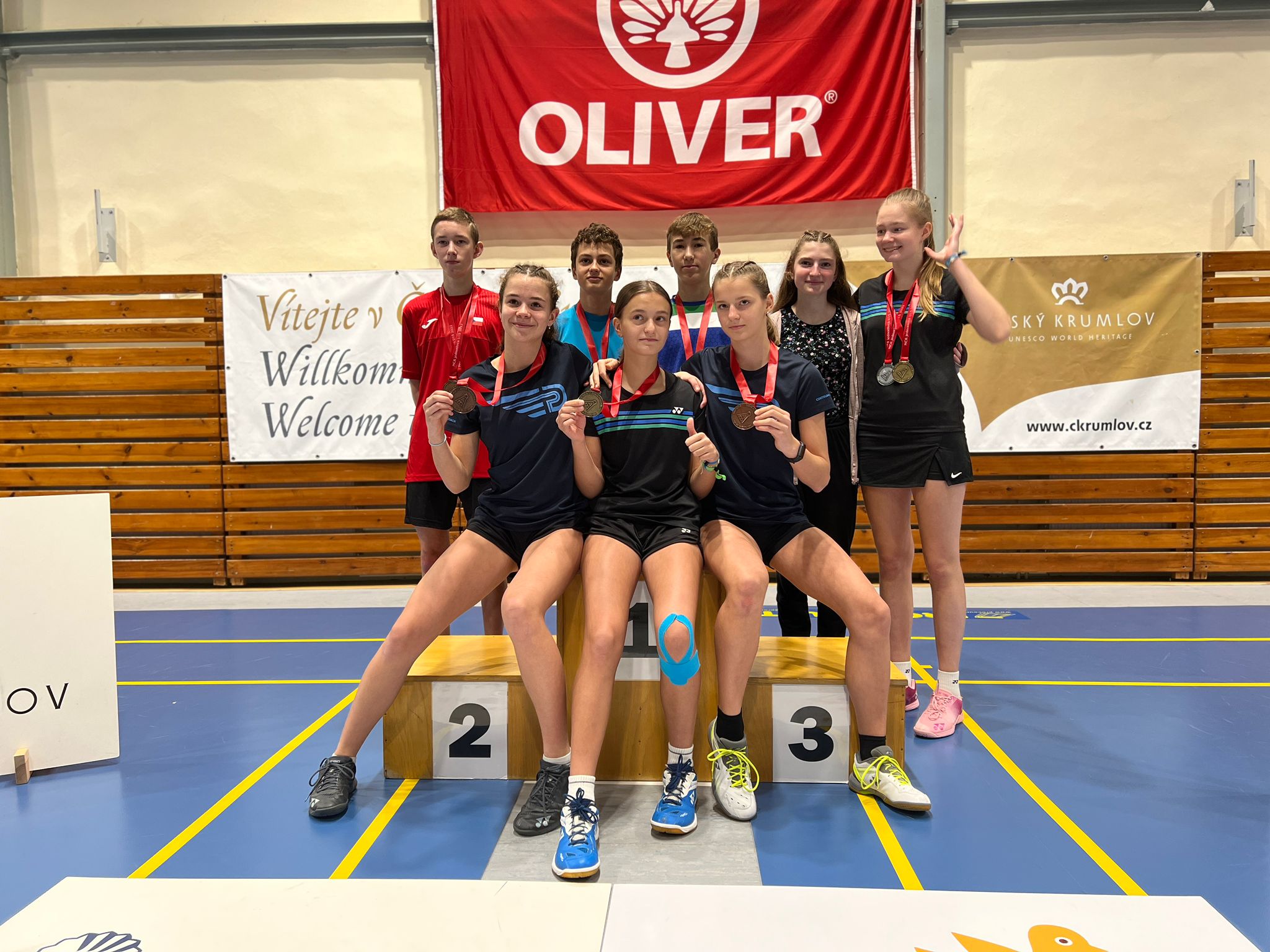 MČR U15: zlato pro Štěpánku a Ami, sedm proseckých medailistů